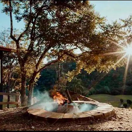 Cabana Sassafras Com Hidromassagem Alfredo Wagner Exterior foto